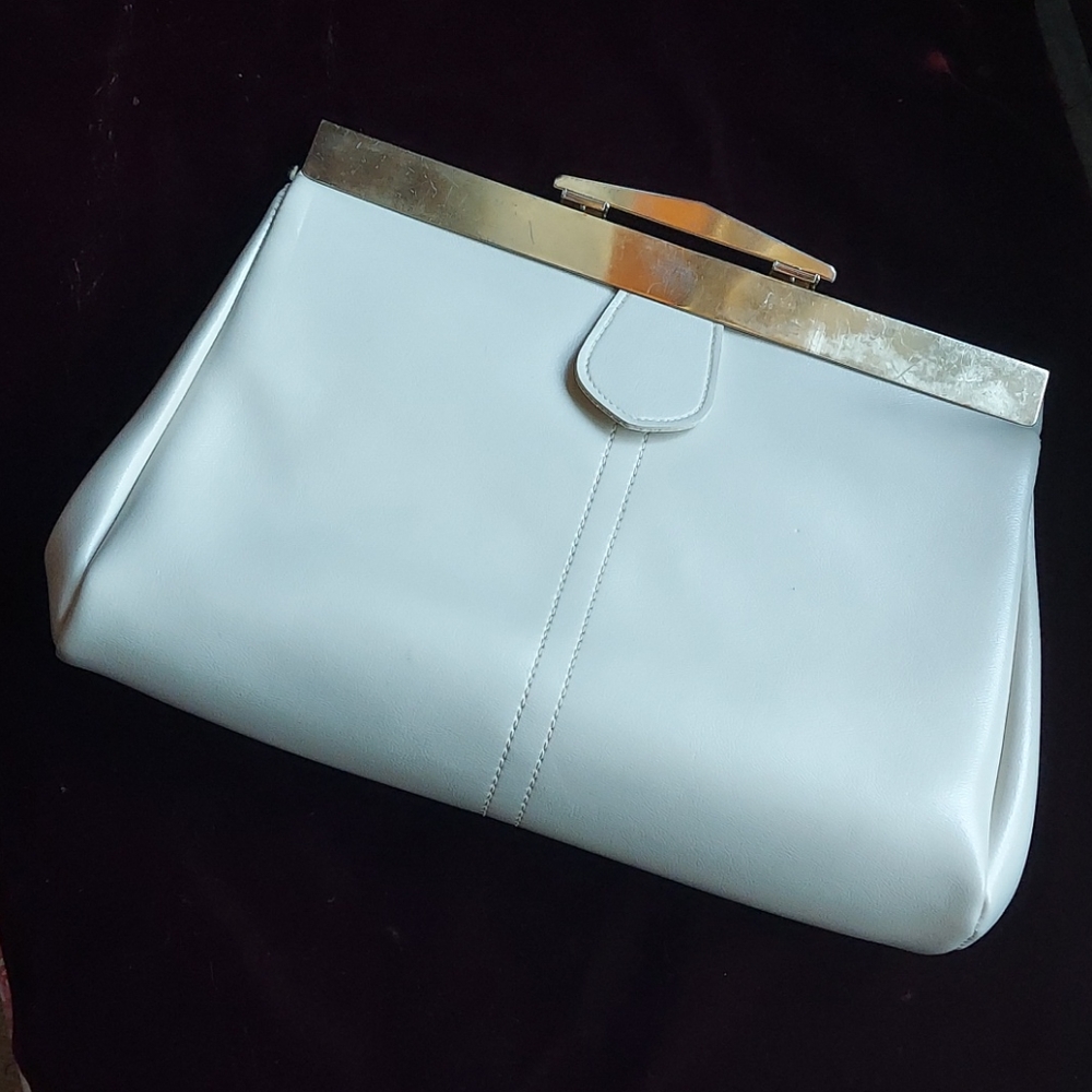Vintage Ivory clutch